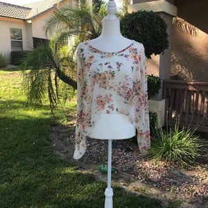 Emily + M Floral Blouse